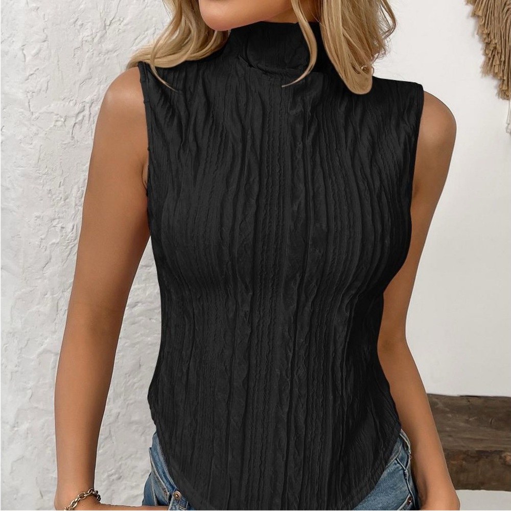 Chic Textured Tank Top - Picture 8 of 16